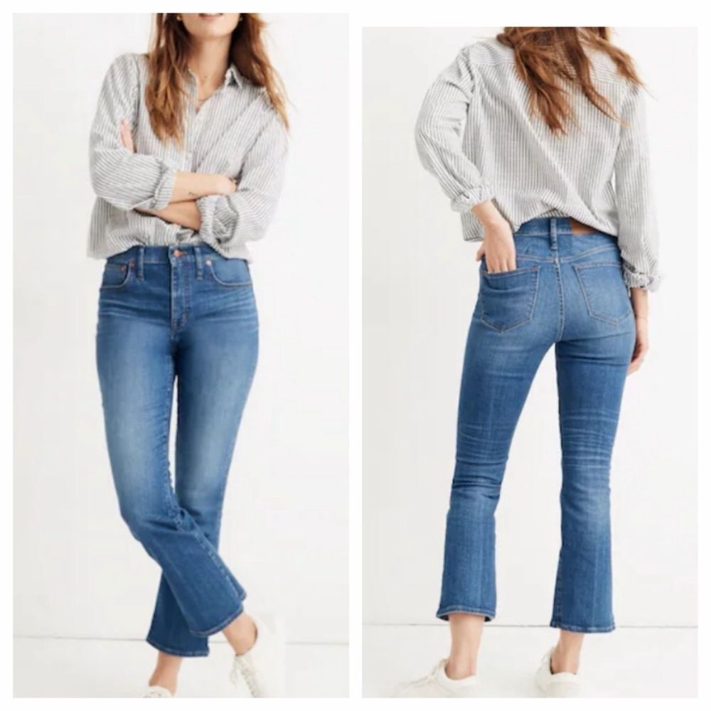 Madewell Cali Demi Boot Jeans Size 27